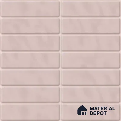 Subway Tile TL 09648 Blash 214 Light 12 x 12 inch Ceramic Matte Finish - 9 mm | Please Expect a Slight Variation of Pattern