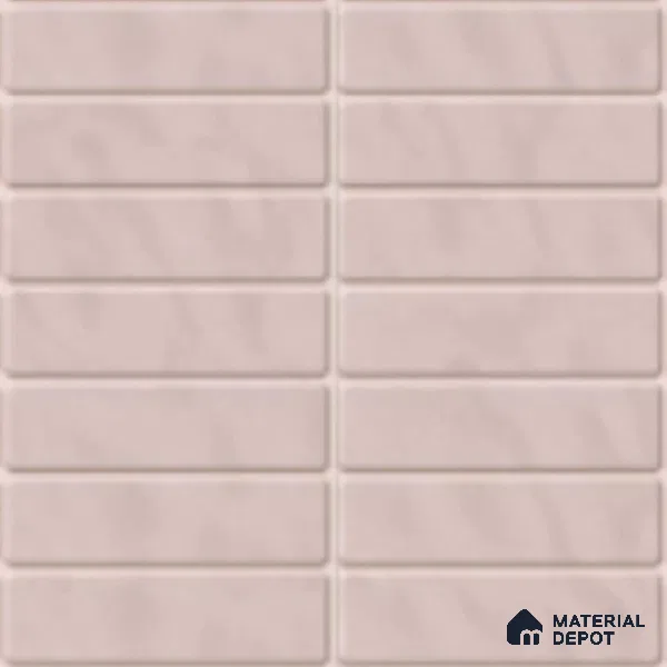 Subway Tile TL 09648 Blash 214 Light 12 x 12 inch Ceramic Matte Finish - 9 mm | Please Expect a Slight Variation of Pattern