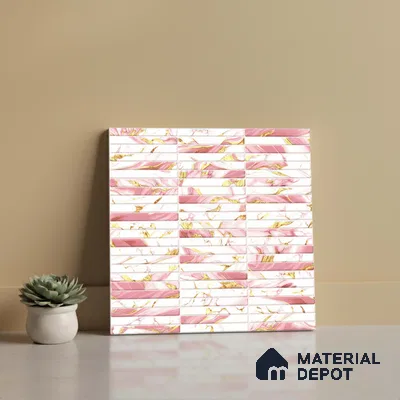 Subway Tile TL 09647 Kitkate 234 12 x 12 inch Ceramic Matte Finish - 9 mm | Please Expect a Slight Variation of Pattern