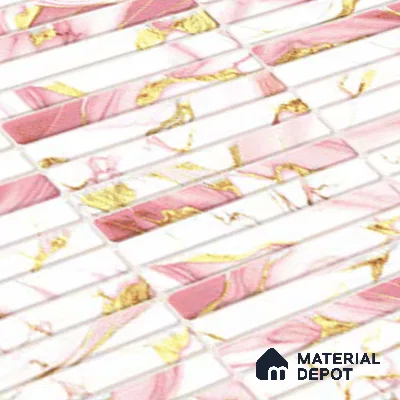 Subway Tile TL 09647 Kitkate 234 12 x 12 inch Ceramic Matte Finish - 9 mm | Please Expect a Slight Variation of Pattern
