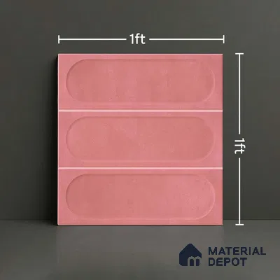 Subway Tile TL 09649 B Capsale 204 Decor 12 x 12 inch Ceramic Matte Finish - 9 mm | Please Expect a Slight Variation of Pattern