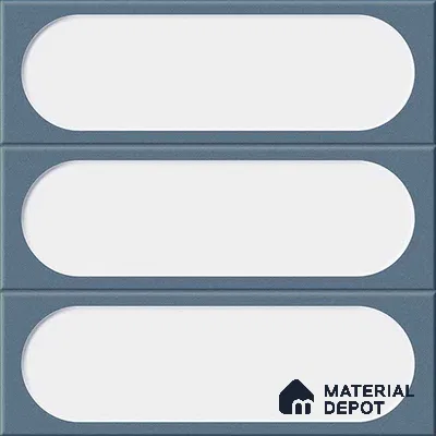 Subway Tile TL 09649 C Capsale 207 Decor 12 x 12 inch Ceramic Matte Finish - 9 mm | Please Expect a Slight Variation of Pattern