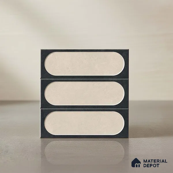 Subway Tile TL 09649 D Capsale 210 Decor 12 x 12 inch Ceramic Matte Finish - 9 mm | Please Expect a Slight Variation of Pattern