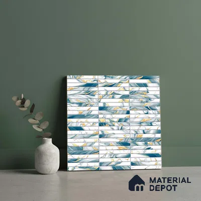 Subway Tile TL 09645 Kitkate 232 12 x 12 inch Ceramic Matte Finish - 9 mm | Please Expect a Slight Variation of Pattern
