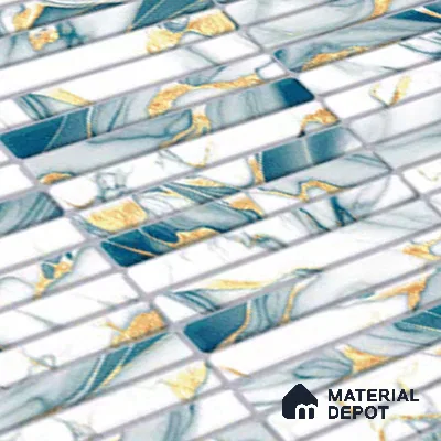 Subway Tile TL 09645 Kitkate 232 12 x 12 inch Ceramic Matte Finish - 9 mm | Please Expect a Slight Variation of Pattern