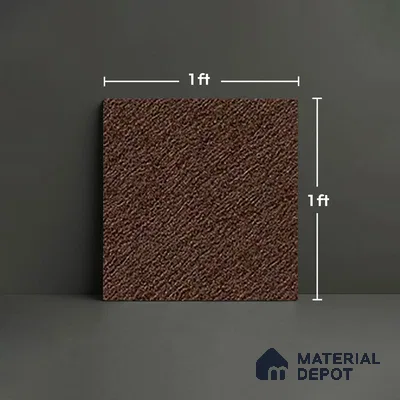 TL 10598 Stone Brown 1 ft x 1 ft Matte Finish Floor Tile - 9 mm
