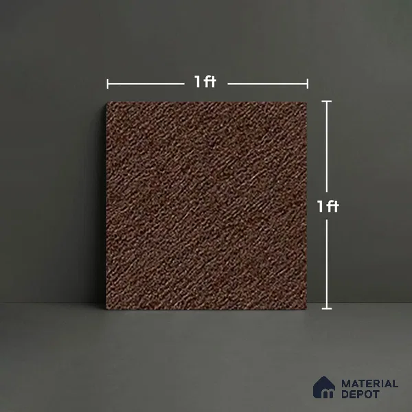 TL 10598 Stone Brown 1 ft x 1 ft Matte Finish Floor Tile - 9 mm