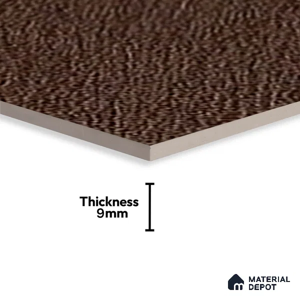 TL 10598 Stone Brown 1 ft x 1 ft Matte Finish Floor Tile - 9 mm