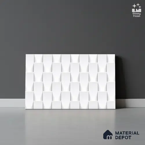 Patterned Tile TL 08273 1692 L 18 x 12 inch Ceramic Glossy Finish - 7 mm