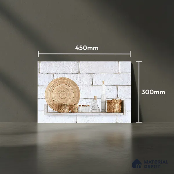 Patterned Tile TL 08275 B 4422 K1 18 x 12 inch Ceramic Glossy Finish - 7 mm