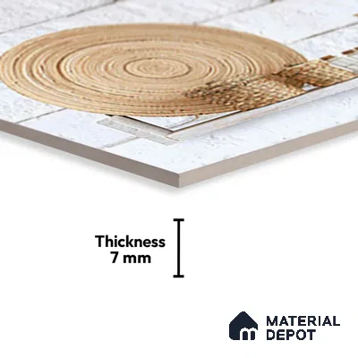 Patterned Tile TL 08275 B 4422 K1 18 x 12 inch Ceramic Glossy Finish - 7 mm