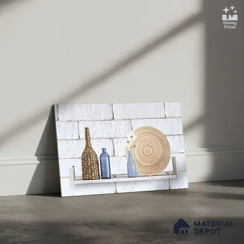 Patterned Tile TL 08275 C 4422 K2 18 x 12 inch Ceramic Glossy Finish - 7 mm