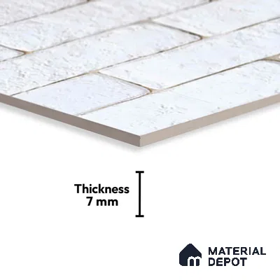 Stone Tile TL 08275 4422 L 18 x 12 inch Ceramic Glossy Finish - 7 mm