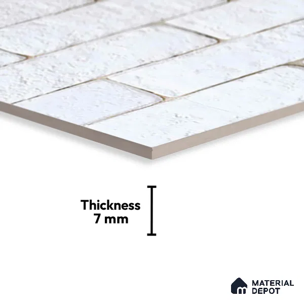 Stone Tile TL 08275 4422 L 18 x 12 inch Ceramic Glossy Finish - 7 mm