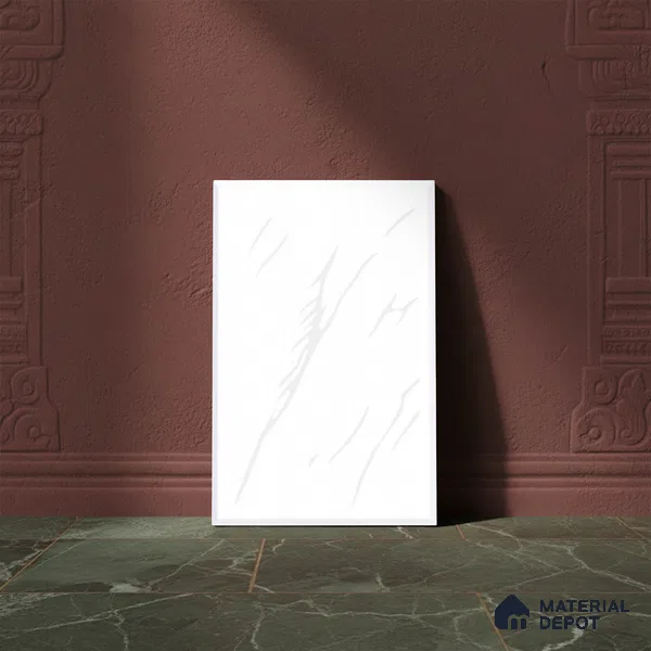 Marble Tile TL 08271 1444 L 18 x 12 inch Ceramic Glossy Finish - 7 mm