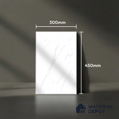 Marble Tile TL 08271 1444 L 18 x 12 inch Ceramic Glossy Finish - 7 mm