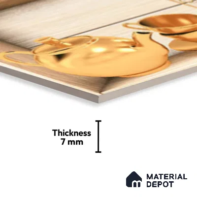 Patterned Tile TL 08274 C 2256 K1 18 x 12 inch Ceramic Glossy Finish - 7 mm