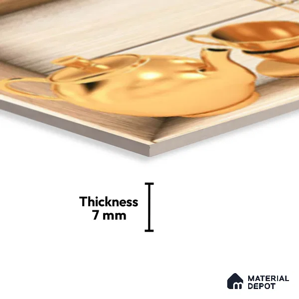 Patterned Tile TL 08274 C 2256 K1 18 x 12 inch Ceramic Glossy Finish - 7 mm