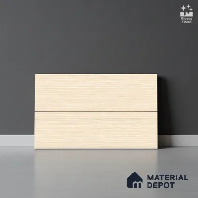Wood Tile TL 08274 2256 L 18 x 12 inch Ceramic Glossy Finish - 7 mm