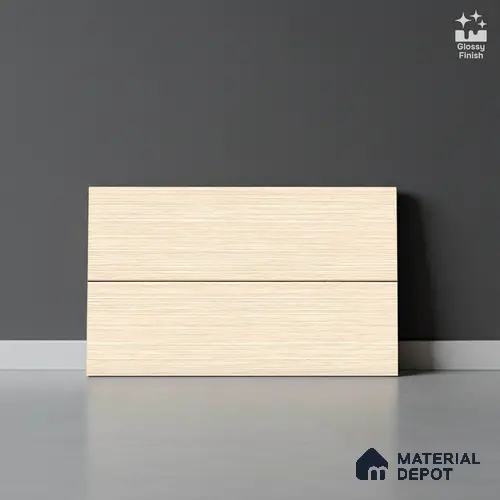 Wood Tile TL 08274 2256 L 18 x 12 inch Ceramic Glossy Finish - 7 mm