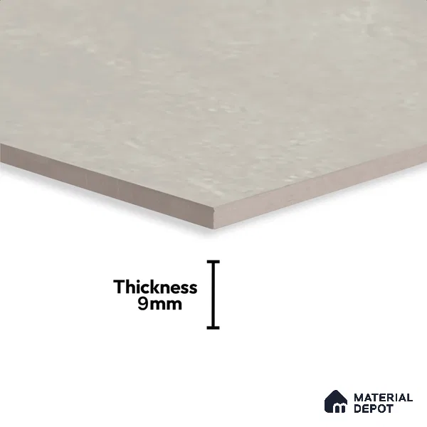 Marble Wall Tile TL 09735 B 25144 2 ft x 1 ft Grey Ceramic Glossy Finish Dark Tile - 9 mm | Ideal for Bathroom, Kitchen