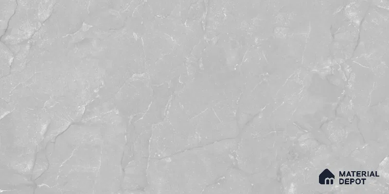 Marble Wall Tile TL 09749 C  2 ft x 1 ft Grey Ceramic Glossy Finish Highlighter 1 Tile - 9 mm | Ideal for Bathroom, Kitchen
