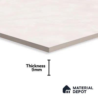 Cement Wall Tile TL 09750  2 ft x 1 ft  Ceramic Glossy Finish Light Tile - 9 mm | Ideal for Bathroom, Kitchen
