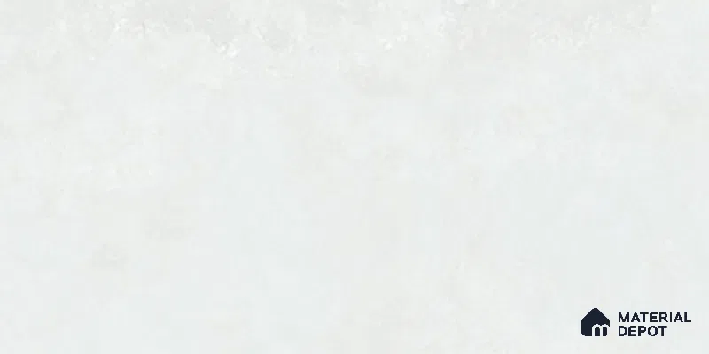 Stone Wall Tile TL 09997 Leaf Silvar 2 ft x 1 ft Silver Ceramic Glossy Finish Plain Tile - 9 mm | Ideal for Living Room, Bathroom, Kitchen
