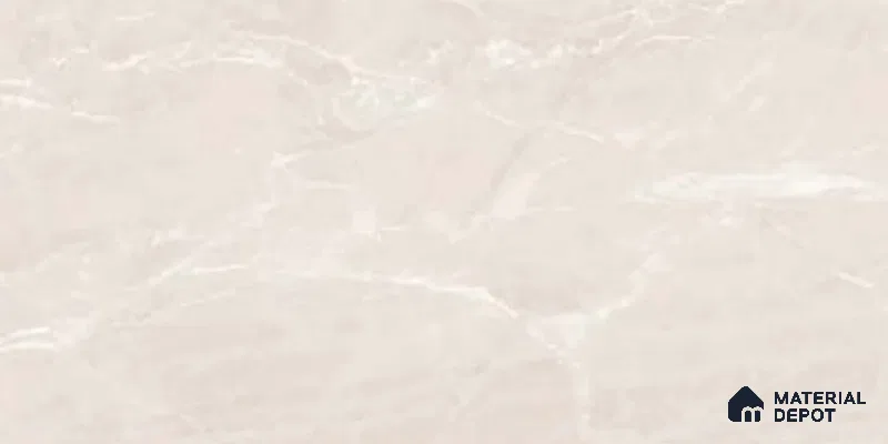 Marble Wall Tile TL 09748 B  2 ft x 1 ft Cream Ceramic Glossy Finish Light Tile - 9 mm | Ideal for Bathroom, Kitchen