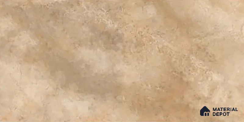 Stone Wall Tile TL 09736 B 25145 2 ft x 1 ft Brown Ceramic Glossy Finish Dark Tile - 9 mm | Ideal for Bathroom, Kitchen