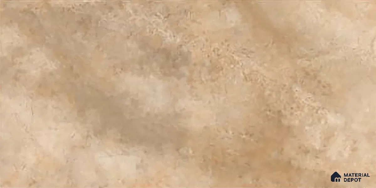 Stone Wall Tile TL 09736 B 25145 2 ft x 1 ft Brown Ceramic Glossy Finish Dark Tile - 9 mm | Ideal for Bathroom, Kitchen