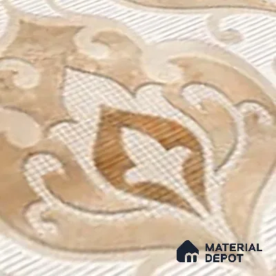 Patterned Wall Tile TL 09736 C 25145 2 ft x 1 ft Multi Colour Ceramic Glossy Finish Highlighter 1 Tile - 9 mm | Ideal for Bathroom, Kitchen | Please Expect a Slight Variation of Pattern