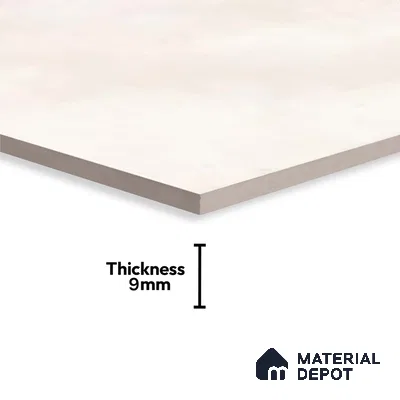 Stone Wall Tile TL 09736 25145 2 ft x 1 ft Cream Ceramic Glossy Finish Light Tile - 9 mm | Ideal for Bathroom, Kitchen