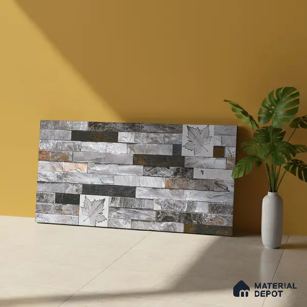 Stacked Stone Tile TL 08312 Venue 14 2 ft x 1 ft Ceramic Matte Finish - 10 mm