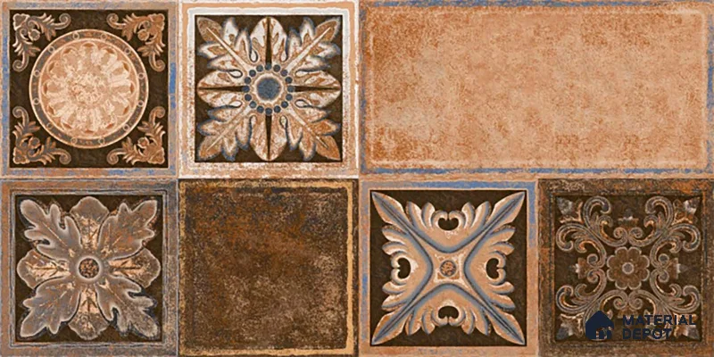 Stacked Stone Tile TL 08309 Morrocon 09 2 ft x 1 ft Ceramic Matte Finish - 10 mm