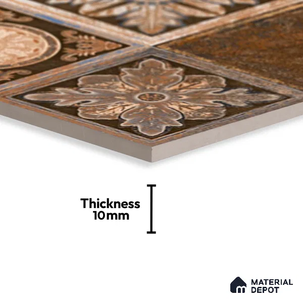 Stacked Stone Tile TL 08309 Morrocon 09 2 ft x 1 ft Ceramic Matte Finish - 10 mm
