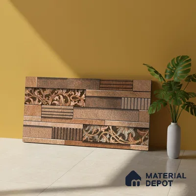 Stacked Stone Tile TL 08306 C Extent 08 2 ft x 1 ft Ceramic Matte Finish - 10 mm