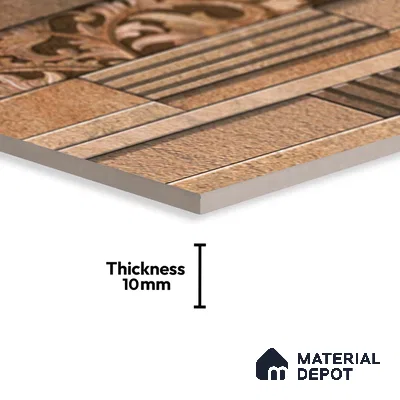 Stacked Stone Tile TL 08306 C Extent 08 2 ft x 1 ft Ceramic Matte Finish - 10 mm