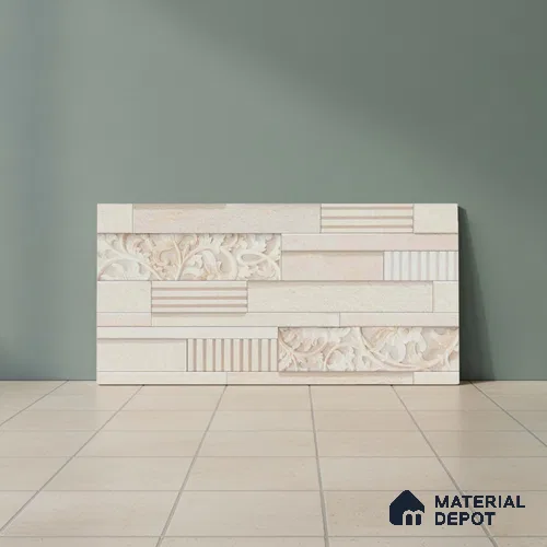 Stacked Stone Tile TL 08306 Extent 01 2 ft x 1 ft Ceramic Matte Finish - 10 mm