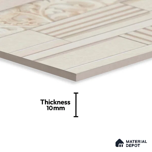 Stacked Stone Tile TL 08306 Extent 01 2 ft x 1 ft Ceramic Matte Finish - 10 mm