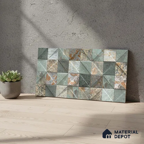 Stacked Stone Tile TL 08311 Porsche 12 2 ft x 1 ft Ceramic Matte Finish - 10 mm