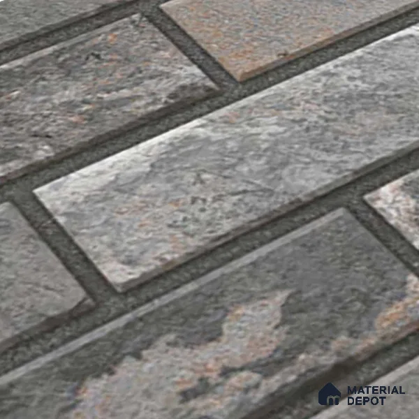 Stacked Stone Tile TL 08308 B Milan 15 2 ft x 1 ft Ceramic Matte Finish - 10 mm