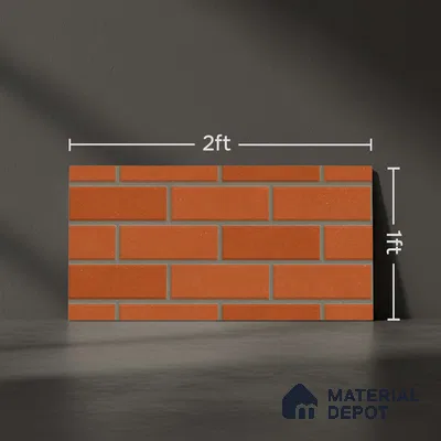 Stacked Stone Tile TL 08308 Milan 01 2 ft x 1 ft Ceramic Matte Finish - 10 mm