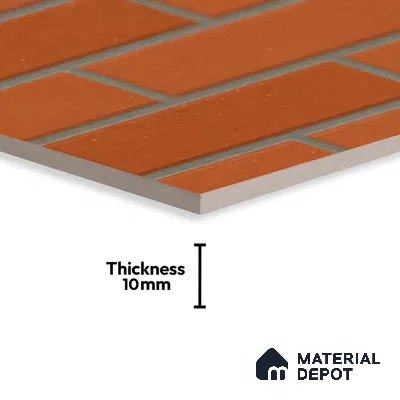 Stacked Stone Tile TL 08308 Milan 01 2 ft x 1 ft Ceramic Matte Finish - 10 mm