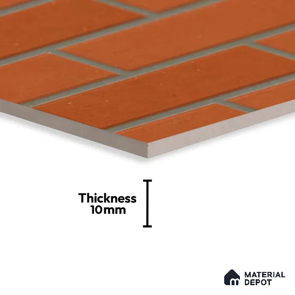 Stacked Stone Tile TL 08308 Milan 01 2 ft x 1 ft Ceramic Matte Finish - 10 mm