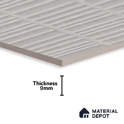 Highlighter Wall Tile TL 08143 C Machio Griss 2 ft x 1 ft Ceramic Matte Finish - 9 mm | Suitable for Kitchen Backsplash, Bathroom & Basin Accent