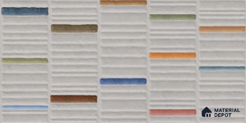 Highlighter Wall Tile TL 08143 Machio Griss 2 ft x 1 ft Ceramic Matte Finish - 9 mm | Suitable For Kitchen, Bathroom & Balcony