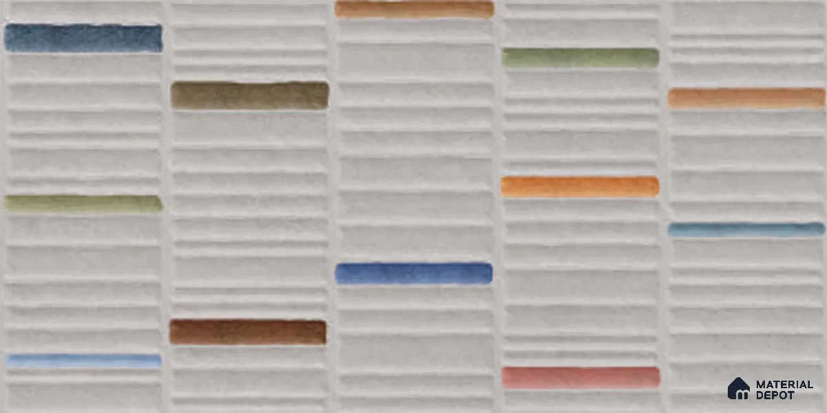 Highlighter Wall Tile TL 08143 Machio Griss 2 ft x 1 ft Ceramic Matte Finish - 9 mm | Suitable For Kitchen, Bathroom & Balcony