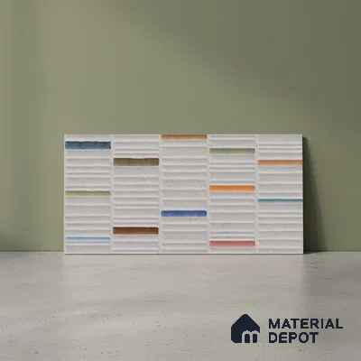Highlighter Wall Tile TL 08143 Machio Griss 2 ft x 1 ft Ceramic Matte Finish - 9 mm | Suitable For Kitchen, Bathroom & Balcony