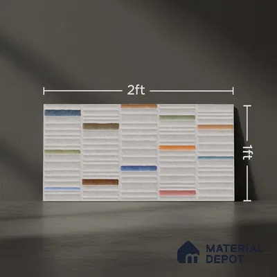 Highlighter Wall Tile TL 08143 Machio Griss 2 ft x 1 ft Ceramic Matte Finish - 9 mm | Suitable For Kitchen, Bathroom & Balcony